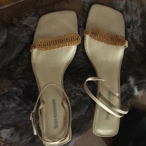 ENZO ANGIOLINI ANKLE STRAP HEEL SANDAL 7M GORGEOUS